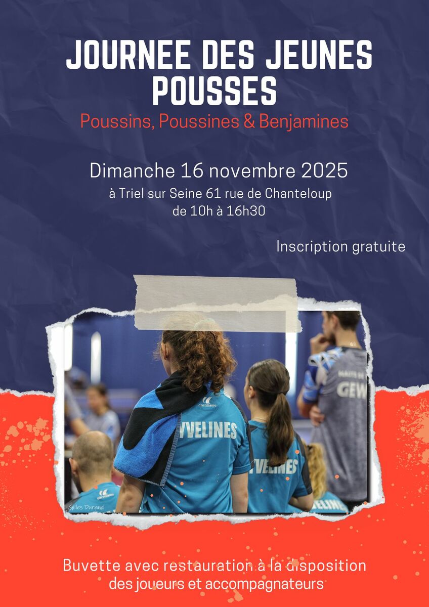 Journée des Jeunes Pousses 16/11/2025