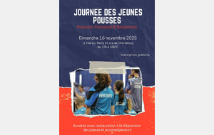 Journée des Jeunes Pousses 16/11/2025