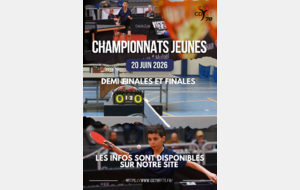 Championnat des Jeunes 25/26 - 1/2 finale et finale