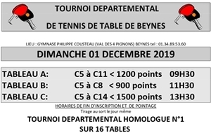 Tournoi Départemental de Beynes