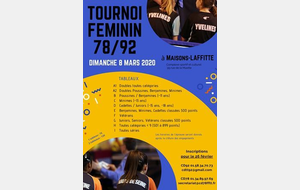 Tournoi Interdépartemental Féminin 78/92