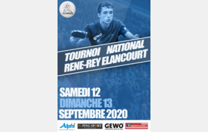 Tournoi René Rey - Elancourt