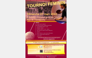 Tournoi Interdépartemental Féminin 78-92