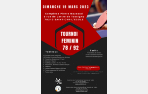 Tournoi Interdépartemental Féminin 78/92