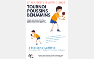 Tournoi Poussins-Benjamins