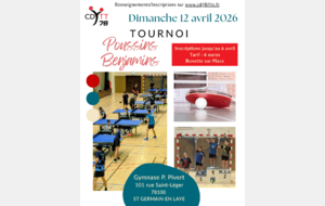Tournoi Poussin Benjamin 78