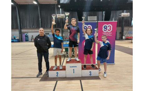 Résultats du Tournoi Poussins-Benjamins 