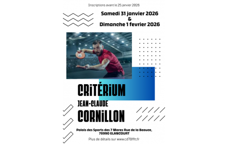 Critérium Jean Claude CORNILLON